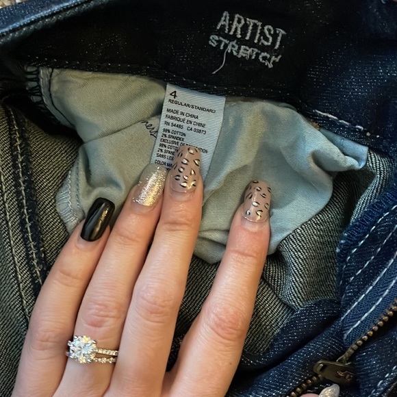 American Eagle “Artist stretch” style size 4 regular length - Picture 5 of 5